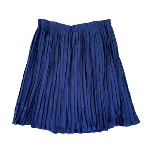 GAP Pleated Blue Short Skirt Size 6- NWT